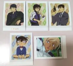 名探偵コナン　ぱしゃこれ　赤井秀一　箔押し　世良真純　江戸川コナン　安室透