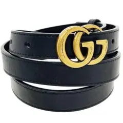 GUCCI GGマーモント ラッカーバックル パテント ナローベルト524117 GUCCI GGマーモント ラッカーバックル パテント ナローベルト524117