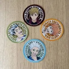 ハイキュー クリアステッカー 4枚セット　マツキヨココカラ