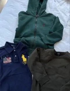 ポロ・ラルフ・ローレン ポロシャツ 3点セット