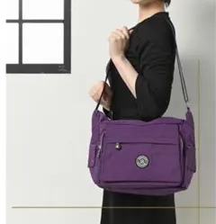 ショルダーバッグ レディース ナイロン ポケット バッグ 斜めがけバッグ