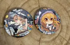東方project 筆絵缶バッジ 霧雨魔理沙(時雨) 第4回博麗神社例大祭