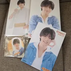 iiONDO HARUTO 生写真・缶バッジセット