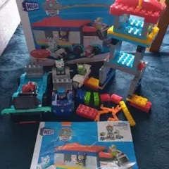 メガブロック パウ・パトロール出動セット パウパトローラーとパウステーション