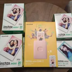 FUJIFILM instax mini Link 2+ フィルム6箱※期限切有