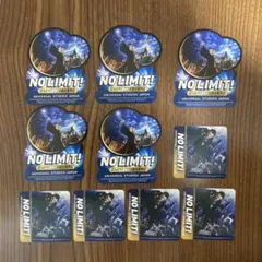 ユニバ　USJ 非売品　シール　ハリポタ　ノーリミット　ハリーポッター
