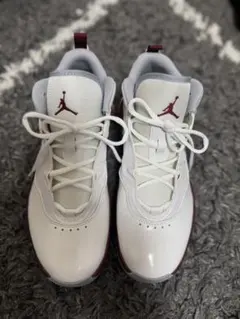 Jordan スニーカー ホワイト/バーガンディ