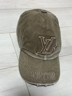 【新品未使用】Louis Vuitton ブラウン ベースボールキャップ Mのサムネイル