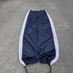 希少 00s nike 極太 wide nylon pants y2k teck - メルカリ
