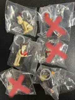 「3個」 ウォレスとグルミット めじるしアクセサリー