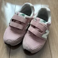 New Balance 313 ピンク スニーカー ベルクロ　17.5cm