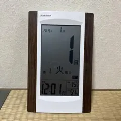 ADESSO 日めくりデジタル電波時計 KW-9256
