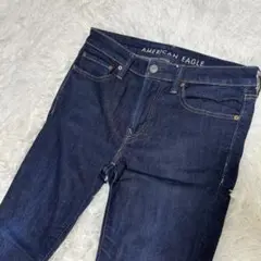 AMERICAN EAGLE スキニーデニム ダークブルー　31-30