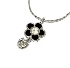 MARY QUANT シルバー　花モチーフ ネックレスとトートバッグ最終値下げ。