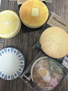 おすそ分け パンケーキ ビスケット等 丸型 メモ 5種類