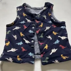 babyGap 恐竜柄 ベビーベスト　90
