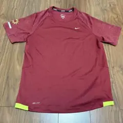 新品　未使用　Nike DRI-FIT 半袖Tシャツ L バーガンディ