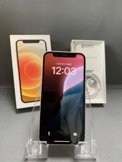 美品　国内版　SIMフリー　iPhone12 mini 128GB ホワイト色