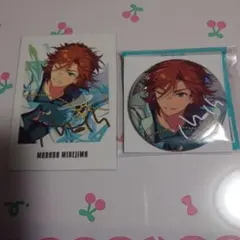 三毛縞斑 ぱしゃっつ 缶バッジ 9周年