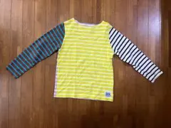 Lee 長袖カットソー イエロー ストライプ