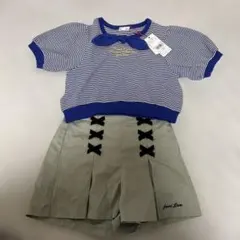 Jenni Love ボーダーリボンTシャツ 140cmのサムネイル