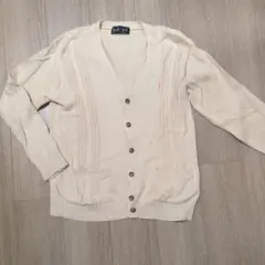 EAST BOY ベージュ　カーディガン
