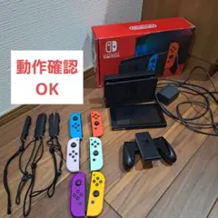 動作確認OK　Nintendo Switch 本体 Joy-Con 3セット