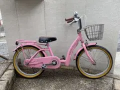 ピンク 幼児用自転車 前面バスケット付き 子供用自転車 ピンク色 前面バスケット付き - メルカリ