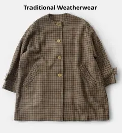 ノーカラーコート ピーコート