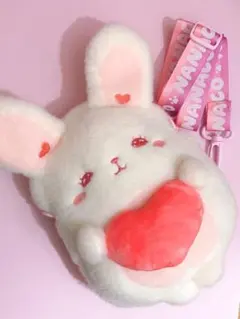 ふわふわうさうさぎ　ぬいぐるみポシェット　ゆめかわ　ファンシー