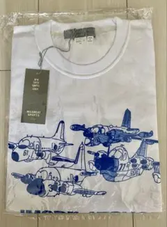 MAXBEAT SPORTS 航空機イラスト Tシャツ