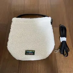 L.L.Bean ボア巾着ポシェット　新品　MUSE付録