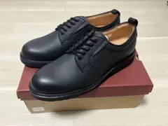 REDWOOD RIVER ブラックレザー レースアップシューズ