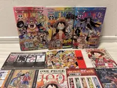 ONE PIECE 99巻 100巻 101巻 初版 帯付き つながるカバー - メルカリ