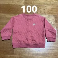 UNIQLO キッズ　長袖　キルト　男の子　女の子　100
