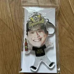阪神タイガース 優勝記念グッズ ビールかけふりふりキーホルダー 木浪聖也
