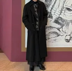 【着丈128cm】Super Long Coat 黒 sullen ゴルチエ
