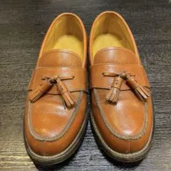 REGAL タッセルローファー 25.5EE 革靴 ブラウン シボ革