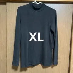 UNIQLO リブハイネックT XL