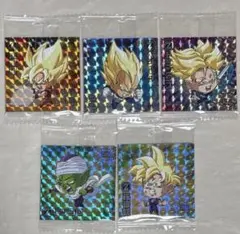 ドラゴンボール超戦士シールウエハース15超絶感謝の十周年 GR フルコンプセット