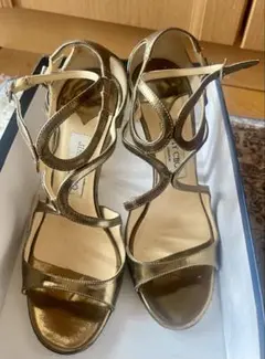 2026年最新】Jimmy Choo カラー：ゴールド系 レディース サンダルの