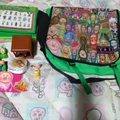 ☆こびとづかん　ショルダーバック　パズル　知恵の輪パズル　クリップ