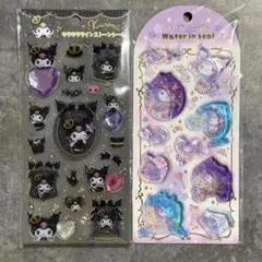 【正規品】クロミ キラキララインストーンシール ウォーターインシール