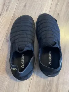 GERRY モックシューズ　ブラック　20cm スリッポン　ナイロン