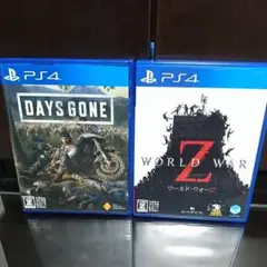 WORLD WAR Z とDAYSGONE ゾンビセット