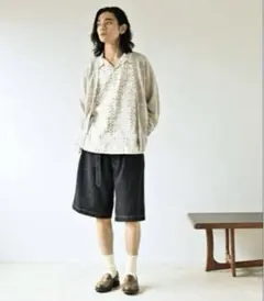 ジャーナルスタンダード✨ C/H デニム ベルテッド キャノンショートパンツ　M