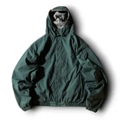 【超希少3XL】90s カベラス ナイロンウォームアップジャケット裏スウェット緑 超希少3XL】90s カベラス ナイロンウォームアップジャケット裏