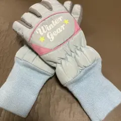 Winter Gear 冬用手袋 グレー/ピンク