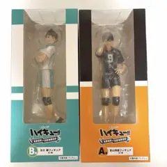 ◯ ハイキュー!! タイトーくじ 影山飛雄 及川徹 フィギュア 2体セット