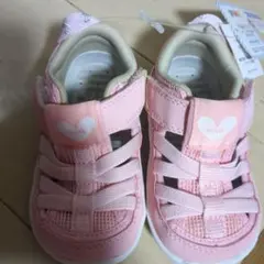 イフミー IFME サンダル 新品タグ付き未使用 ピンク 水遊び用　ハート